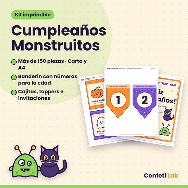 Cumpleaños Monstruitos